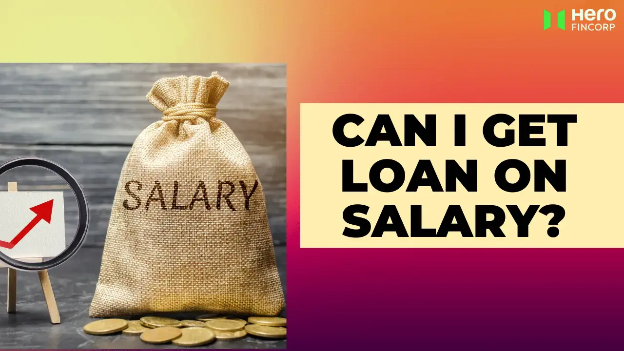 Can I Get a Loan on Salary?