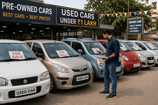 Top 10 Used Cars Under 1 Lakh in India