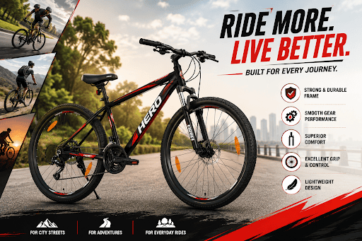 List of Hero Bicycles to Buy in India
