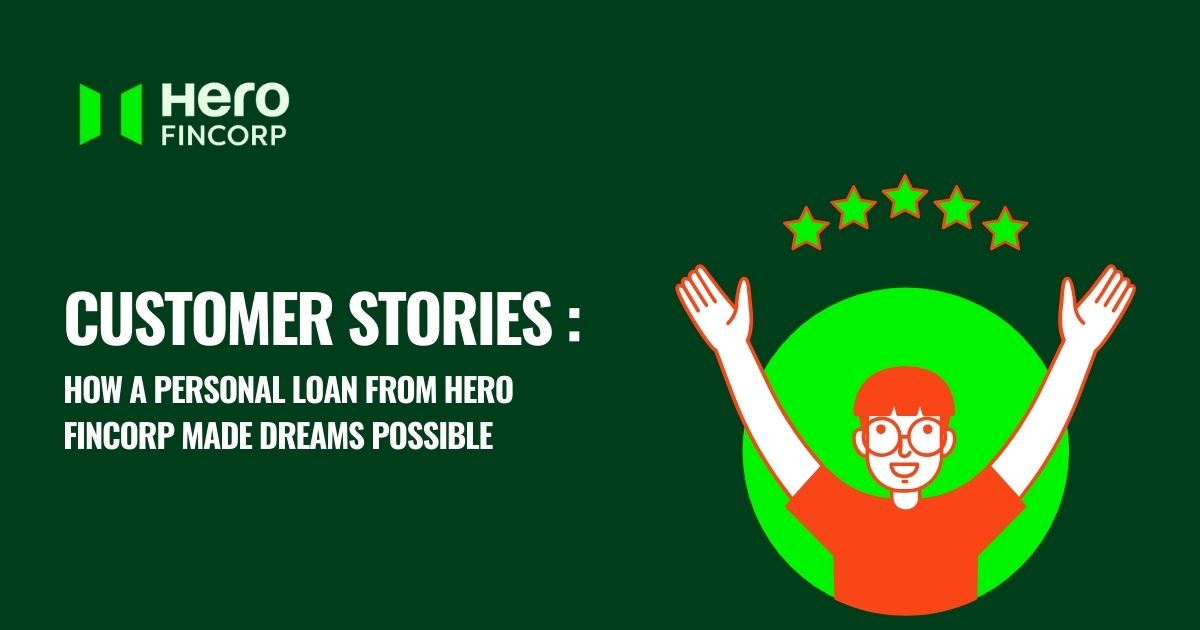 How Hero FinCorp personal loans help people achieve goals