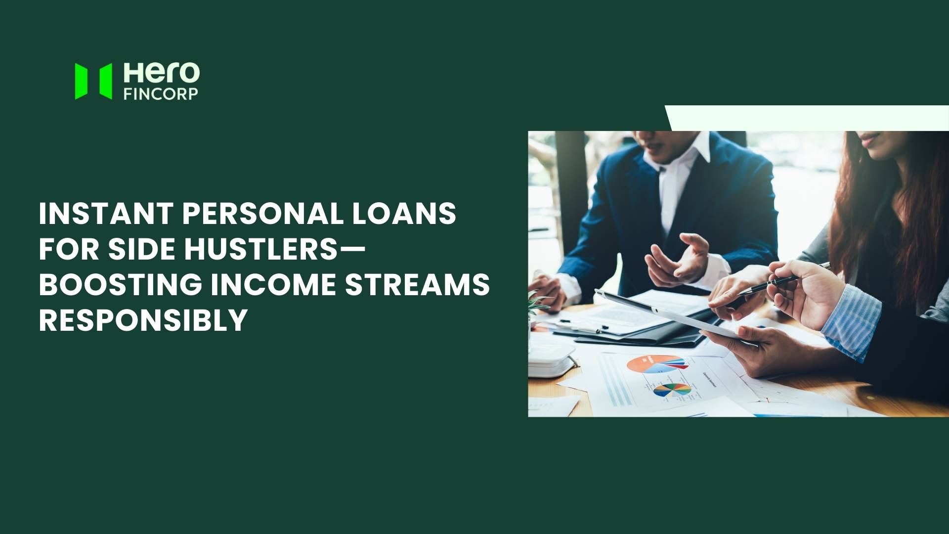 Side Hustler Using A Mobile Phone To Apply For An Instant Personal Loan