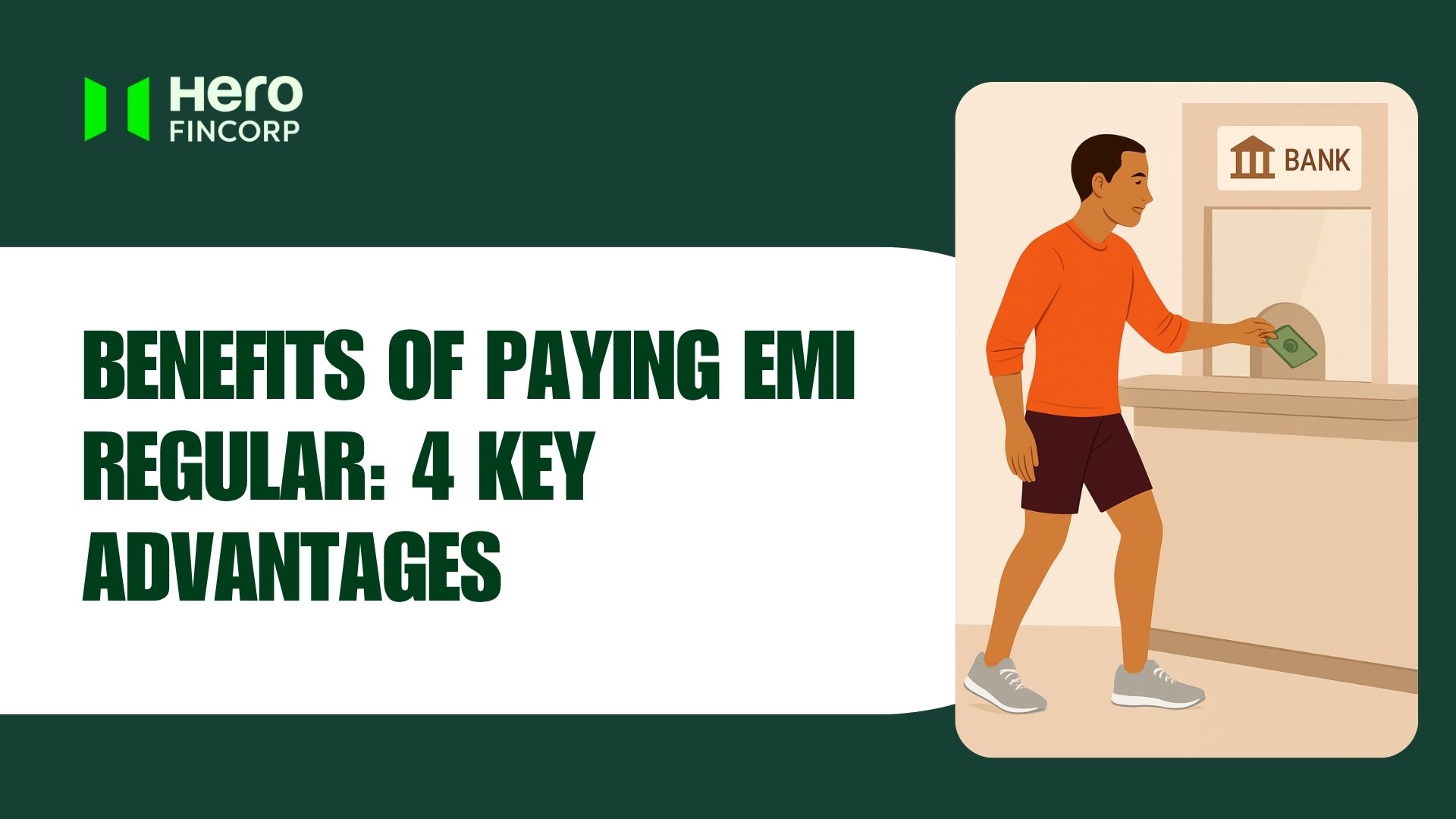 benefits of paying emi regular