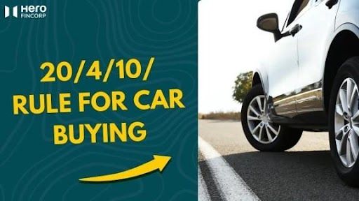 20/4/10 Rule for Car Buying.