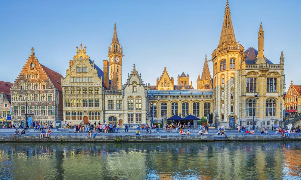 best places to travel in july : Ghent