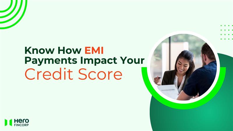 EMI impact on credit score