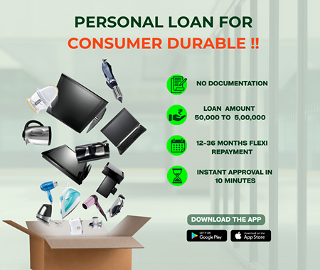 How to Apply Personal Loan for Consumer Durables