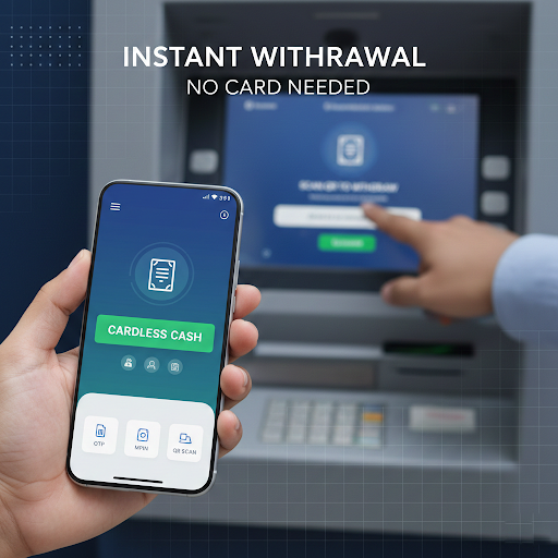 How to Withdraw Cash Without an ATM Card