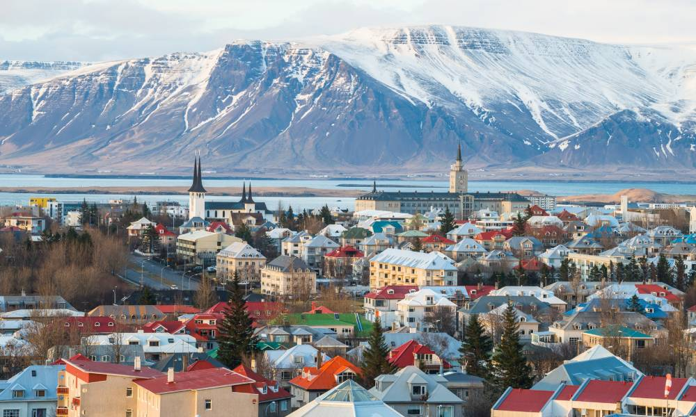 best places to travel in july :  Iceland 