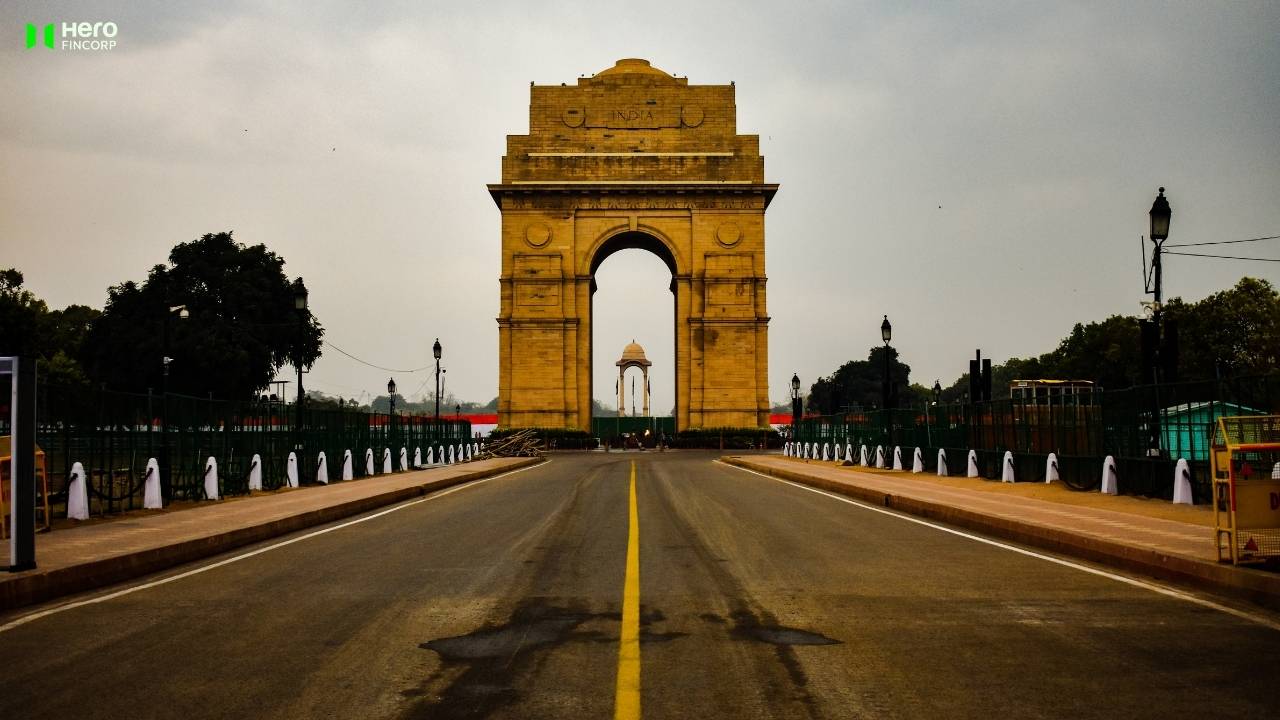 top Indian heritage sites : India Gate