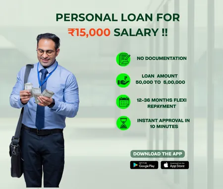 Personal Loan for 15000 Salary