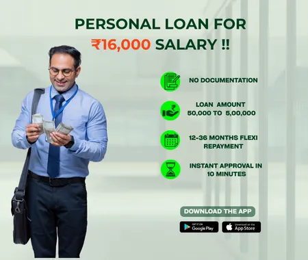 Personal Loan for 16000 Salary