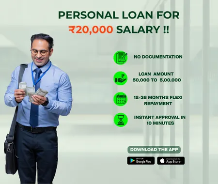 Personal Loan for 20000 Salary