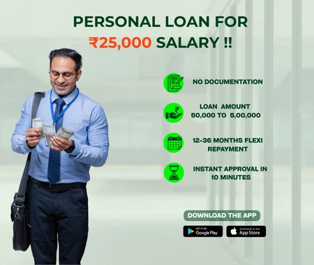 Personal Loan for 25000 Salary