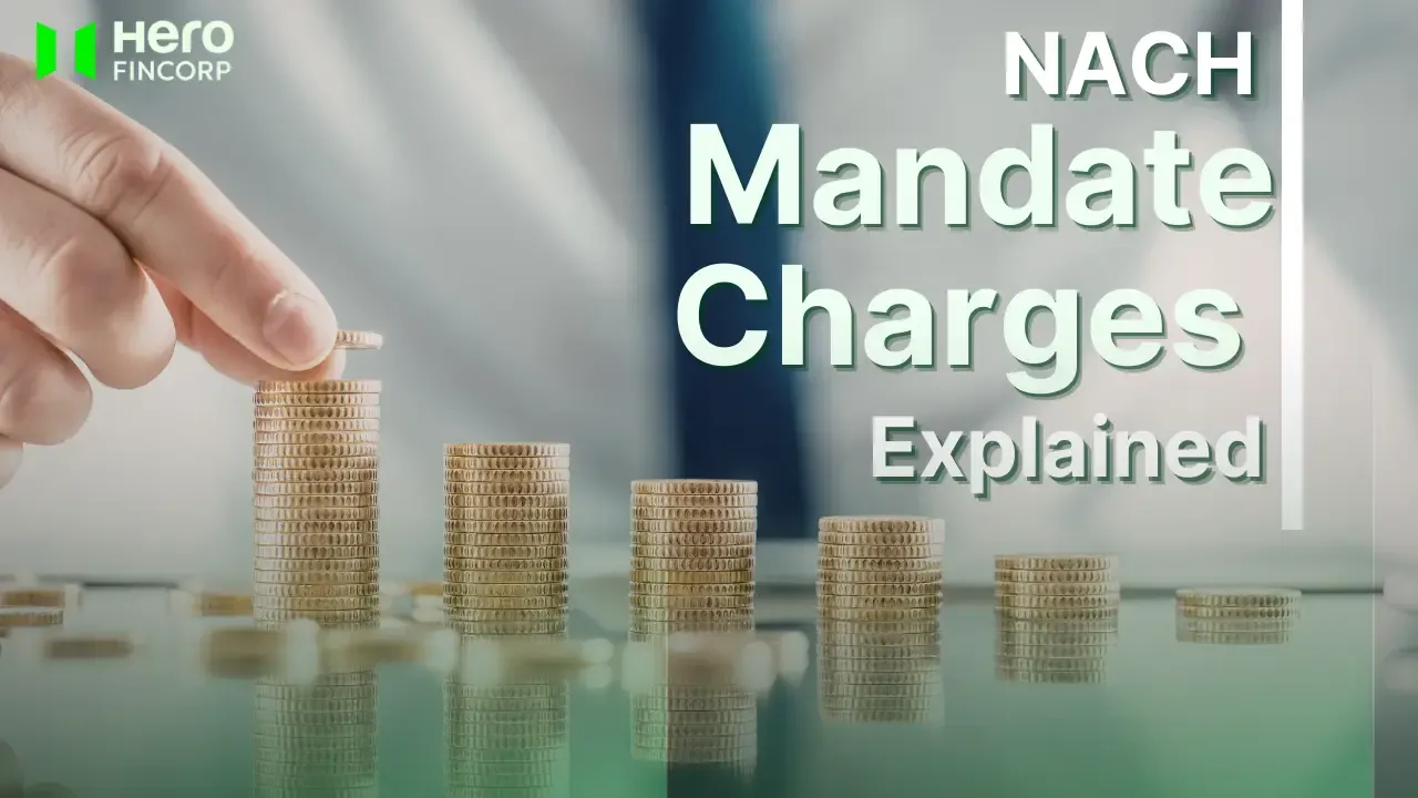 NACH Mandate Charges