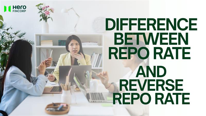 difference between repo rate and reverse repo rate