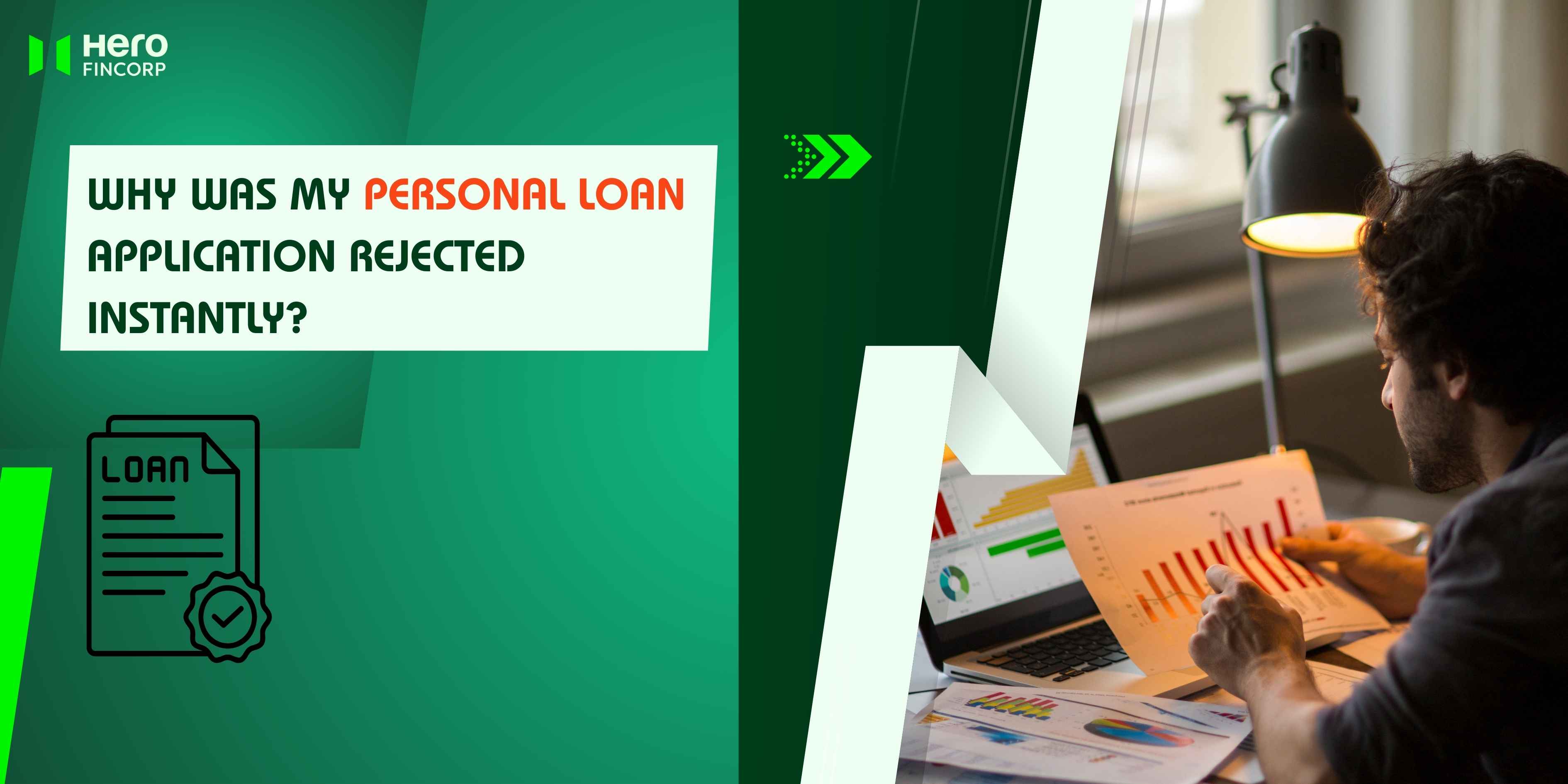 Personal Loan Rejected