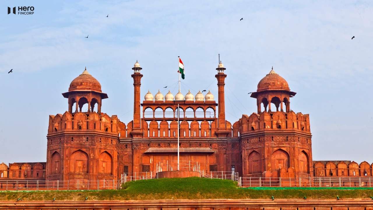 top Indian heritage sites :  Red Fort