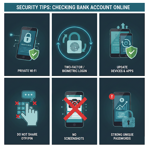 Security Tips When Checking Your Bank Account Number Online