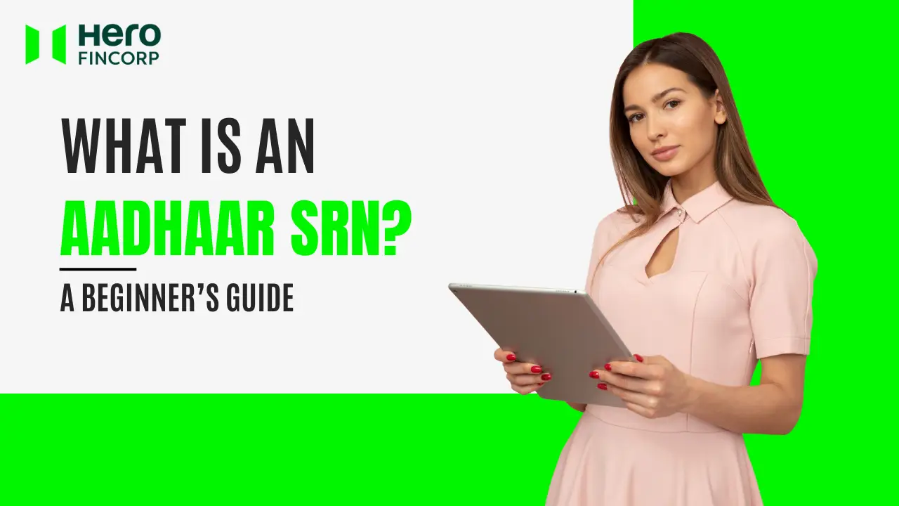 What Is an Aadhaar SRN?