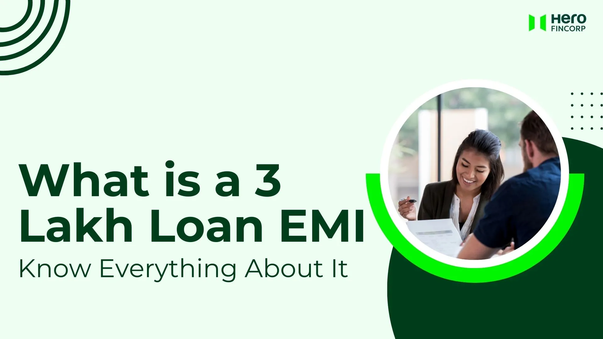 What is a 3 Lakh Loan EMI?