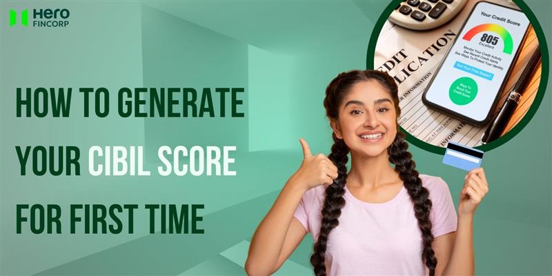how to generate cibil score