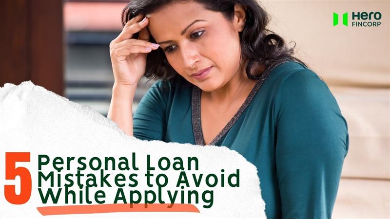 personal loan mistakes