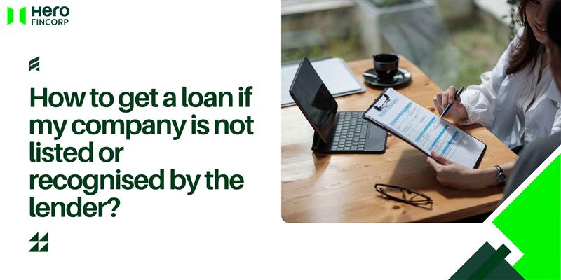 Personal Loan for Non-Listed Companies