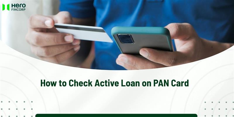 how to check active loan on my name