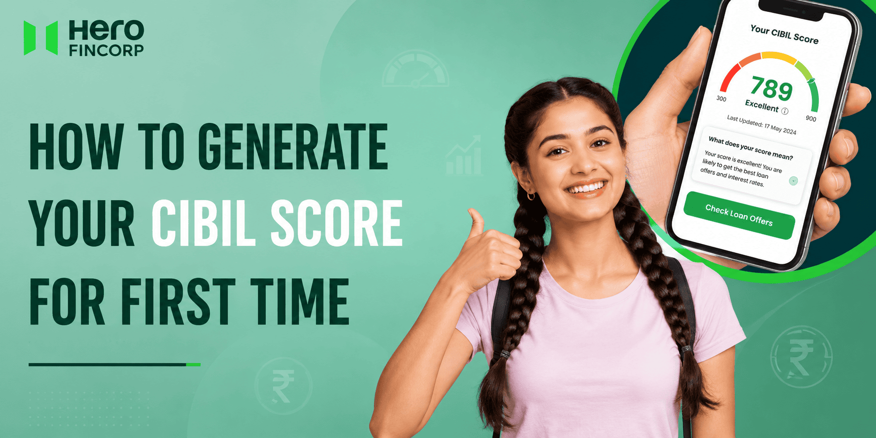 how to generate cibil score