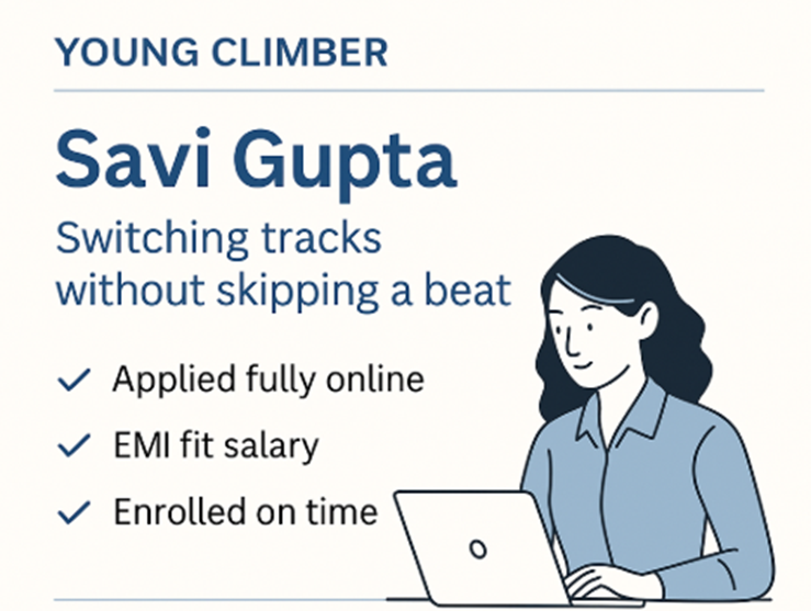 Young Climber - Switching Tracks Without Skipping a Beat