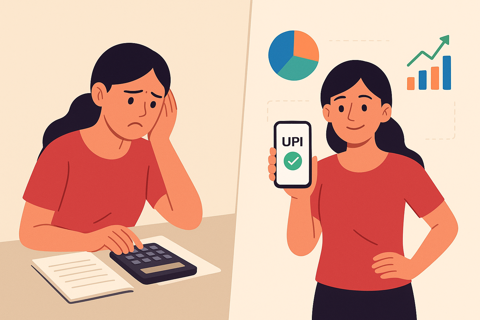 Simplify monthly budget using UPI features 
