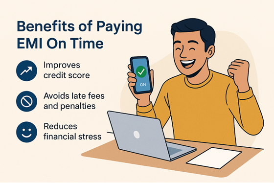 benefits of paying emi regular