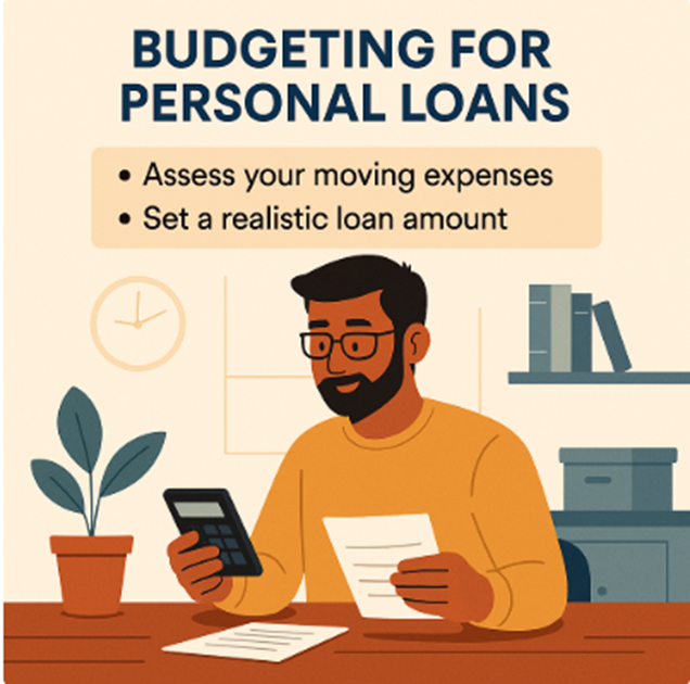 Budgeting for Personal Loan for Rent Deposit & Relocation