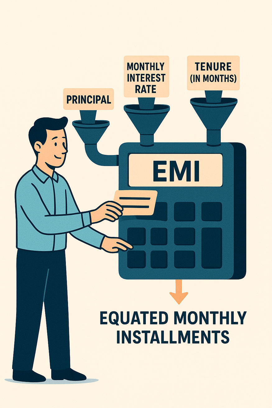 how to calculate emi for personal loan