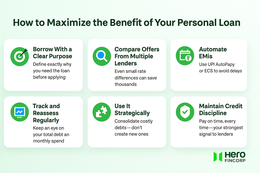 maximize the benefits of personal loan