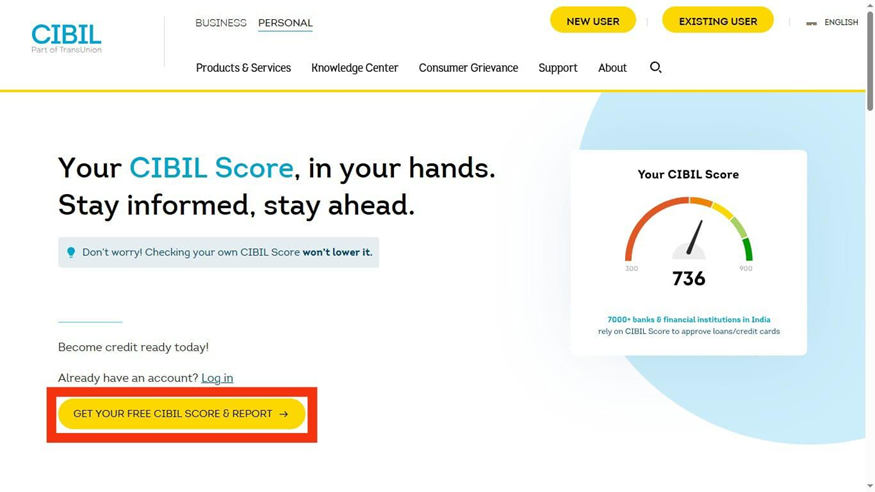 Check your cibil score