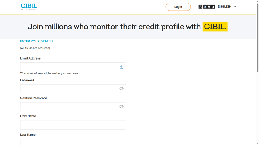 Check your cibil score