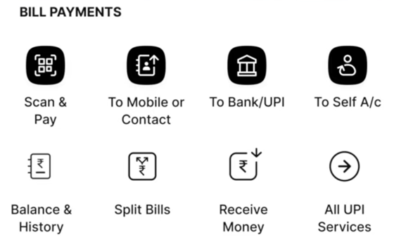 UPI PIN change process