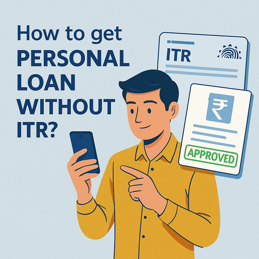 get personal loan without ITR