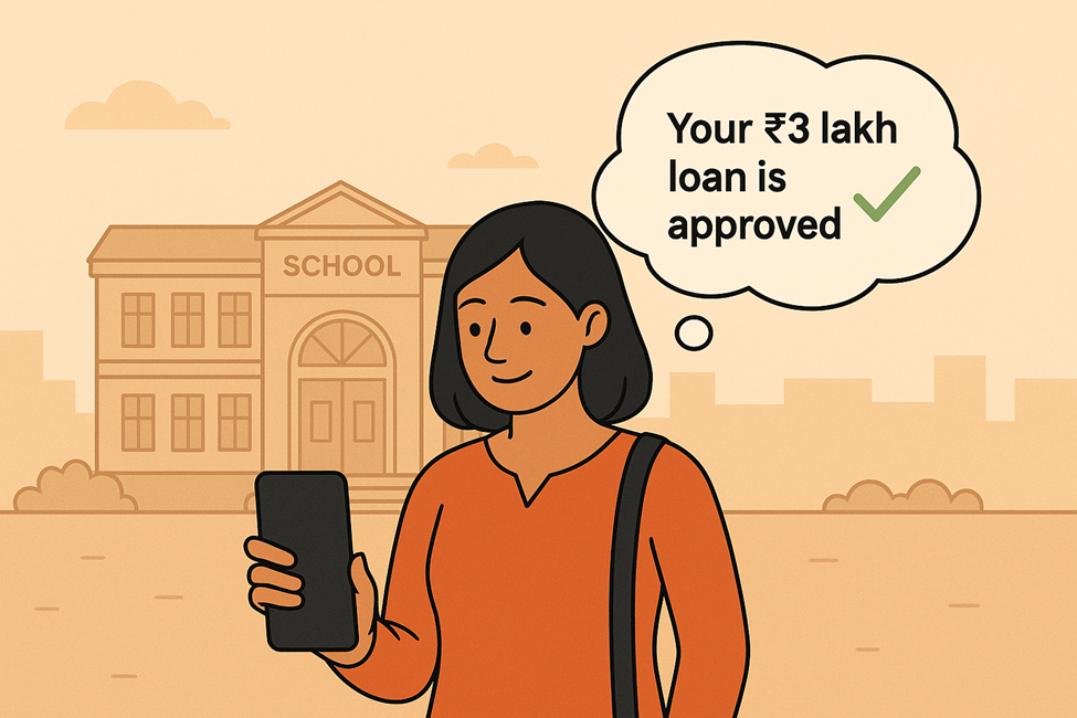 Your ₹3 Lakh Loan Is Approved