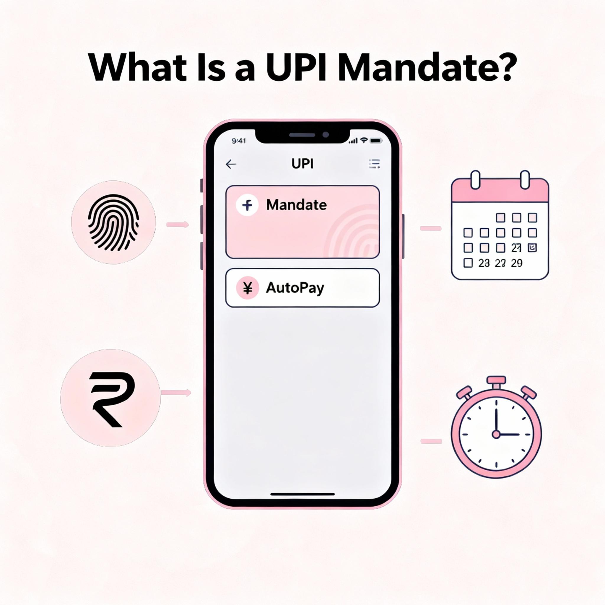 What is UPI mandate