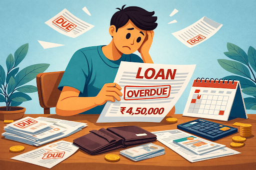 बकाया और ओवरड्यू के बीच अंतर