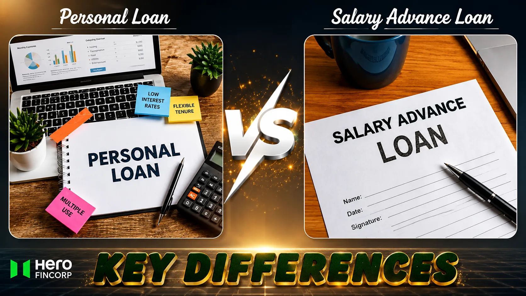 Personal Loan vs Salary Advance Loan