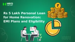 Rs 5 Lakh Personal Loan for Home Renovation