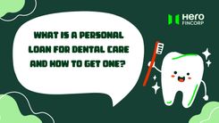 personal loan for dental care