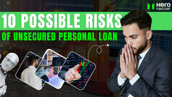 risks of unsecured personal loan