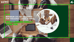 Salary Required for Personal Loan