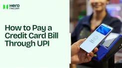 How to Pay a Credit Card Bill Through UPI